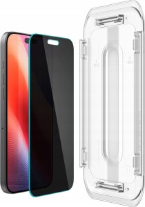 Spigen SZKŁO PRYWATYZUJĄCE SPIGEN GLAS.TR ”EZ FIT” 2-PACK IPHONE 16 PRO PRIVACY 5