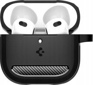 Spigen SPIGEN RUGGED ARMOR APPLE AIRPODS 4 MATTE BLACK 3