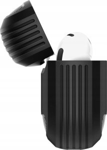 Spigen SPIGEN RUGGED ARMOR APPLE AIRPODS 4 MATTE BLACK 4