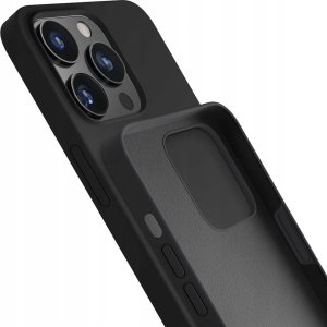 3MK Silicone Case iPhone 16 6.1" czarny/ black 2