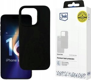 3MK 3MK Silicone Case iPhone 16 Pro Max 6.9" czarny/black 1