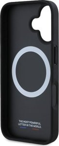 BMW BMHMP16M23PUPDK iPhone 16 Plus 6.7" czarny/black hardcase M Perforated Tricolor Line MagSafe 7
