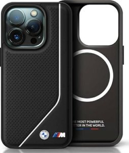 BMW BMW BMHMP16L23PUCPK iPhone 16 Pro 6.3" czarny/black hardcase M Perforated Twisted Line MagSafe 1