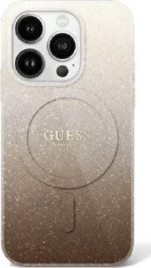 Guess Guess GUHMP16XHGRCELW iPhone 16 Pro Max 6.9" brązowy/brown hardcase IML Glitter Gradient MagSafe 1