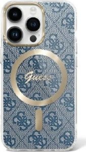 Guess Guess GUHMP16XH4STB iPhone 16 Pro Max 6.9" niebieski/blue hardcase IML 4G MagSafe 1