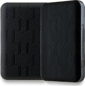 Powerbank Karl Lagerfeld Karl Lagerfeld Powerbank indukcyjny KLPB5FPGKSKIHK 15W 5000mAh czarny/black Karl Head Pin MagSafe 3