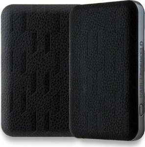 Powerbank Karl Lagerfeld Karl Lagerfeld Powerbank indukcyjny KLPB5FPGKSCHHK 15W 5000mAh czarny/black Choupette Head Pin MagSafe 3