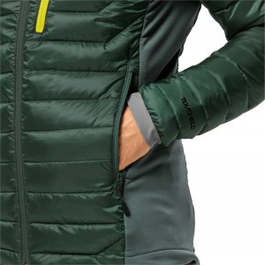 Kurtka męska Jack Wolfskin Jack Wolfskin Routeburn Pro Ins Jacket 1206862-T0138 Zielone M 2
