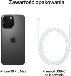 Smartfon Apple iPhone 16 Pro Max 512GB Black Titanium (MYX03) 9