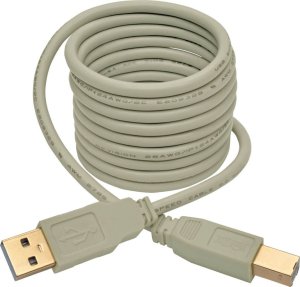 Kabel USB Eaton USB-A - USB-B 1.8 m Beżowy (Usb 2.0 A To B Cable (M/M),) 2