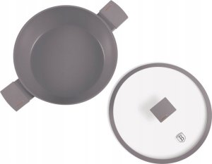 Berlinger Haus PŁASKI GARNEK TYTANOWY Z POKRYWĄ 30cm BERLINGER HAUS BH-8099 TAUPE 3
