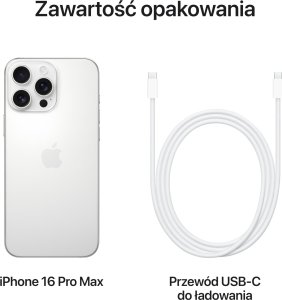 Smartfon Apple iPhone 16 Pro Max 1TB White Titanium (MYX53) 9