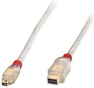 Lindy Firewire 9-pin - Firewire 4-pin, 2m, Biały (30786) 1