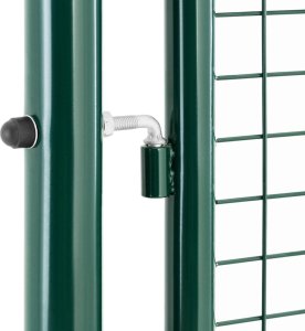 Wiesenfield Brama furtka wejściowa ogrodowa ze stali 107.5 x 150 cm Brama furtka wejściowa ogrodowa ze stali 107.5 x 150 cm 5