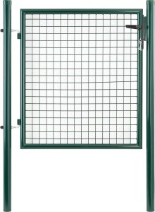 Wiesenfield Brama furtka wejściowa ogrodowa ze stali 107.5 x 150 cm Brama furtka wejściowa ogrodowa ze stali 107.5 x 150 cm 6