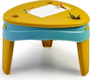 Feber FEBER Stolik Wodny z Przykrywą CASUAL 4w1 Piaskownica Biurko Stolik Piknikowy 8