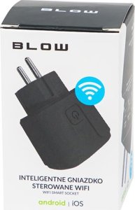 Blow 72-076# Inteligentne gniazdko sterowane wifi tuya v3 czarne 5