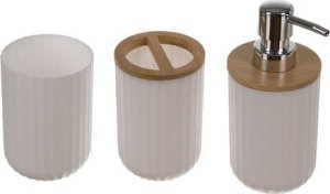 Ruhhy Zestaw akcesoriów łazienkowych - biały Ruhhy 24635 5