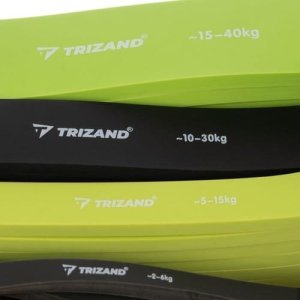 Trizand Powerband 24305 różne poziomy oporu w zestawie wielokolorowy 4 szt. 14