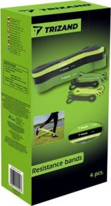 Trizand Powerband 24305 różne poziomy oporu w zestawie wielokolorowy 4 szt. 2