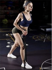 Trizand Powerband 24305 różne poziomy oporu w zestawie wielokolorowy 4 szt. 7