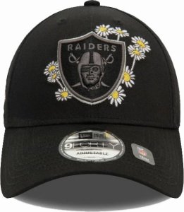 New Era Czapka z daszkiem NEW ERA Las Vegas Raiders Flower Icon Black 9FORTY 2