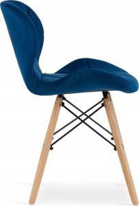 Leobert Krzesło LAGO Aksamit - granatowe x 1 5