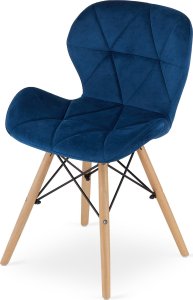 Leobert Krzesło LAGO Aksamit - granatowe x 1 6