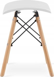 Leobert Taboret KORFU - biały x 3 4