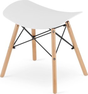 Leobert Taboret KORFU - biały x 3 5