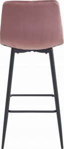 Leobert Hoker NADO - aksamit ciemny róż / nogi czarne x 4 4