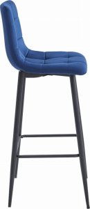 Leobert Hoker ARCETO - granat aksamit / nogi czarne x 4 3