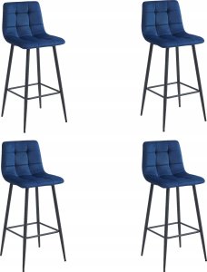 Leobert Hoker ARCETO - granat aksamit / nogi czarne x 4 6