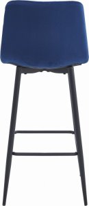 Leobert Hoker POZZA - granat aksamit / nogi czarne x 2 4