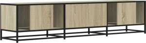 vidaXL Szafka pod TV, dąb sonoma, 180x35x41cm 6