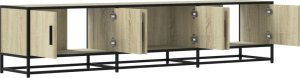 vidaXL Szafka pod TV, dąb sonoma, 180x35x41cm 7