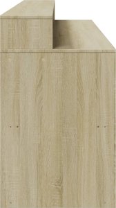 Biurko vidaXL Dąb Sonoma 200 cm x 55 cm 7