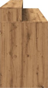 Biurko vidaXL Dąb Artisan 200 cm x 55 cm 7