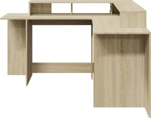 Biurko vidaXL Dąb Sonoma 152 cm x 152 cm 6