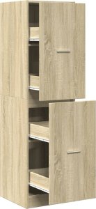 vidaXL Szafka apteczna,dąb sonoma, 40x41x144,5 cm 2