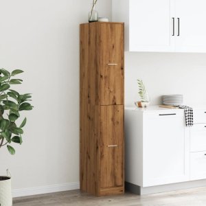 vidaXL Szafka apteczna,dąb artisian, 30x41x174,5 cm 4