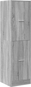 vidaXL Szafka apteczna,szary dąb sonoma, 40x41x144,5 cm 3