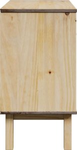 vidaXL Szafka do przedpokoju OTTA, 75x40x75 cm, lite drewno sosnowe 6
