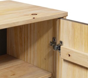 vidaXL Szafka do przedpokoju OTTA, 75x40x75 cm, lite drewno sosnowe 8