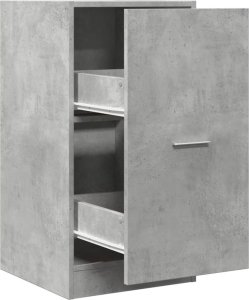 vidaXL Szafka apteczna, szarość betonu, 40x41x77,5 cm 2