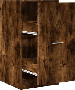 vidaXL Szafka apteczna, przydymiony dąb, 40x41x77,5 cm 2