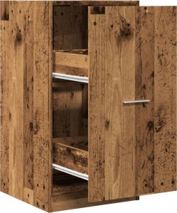 vidaXL Szafka apteczna, stare drewno, 40x41x77,5 cm 2