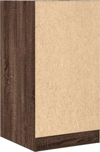 vidaXL Szafka apteczna, brązowy dąb, 40x41x77,5 cm 7