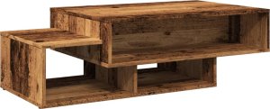vidaXL Stolik kawowy, stare drewno, 105x55x32 cm 2