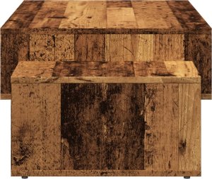 vidaXL Stolik kawowy, stare drewno, 105x55x32 cm 5